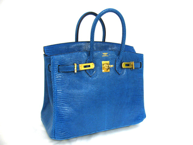 エルメス バーキン25/ハンドバッグ/ミコニス/金具 ゴールド)/リザード【新品】